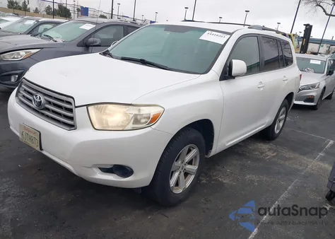2009 Toyota Highlander z USA, uszkodzony, nr VIN JTEDS41A729085684